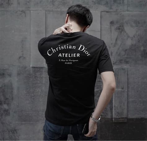 oversized 'christian dior atelier' t-shirt|Oversized 'Christian Dior Atelier' T.